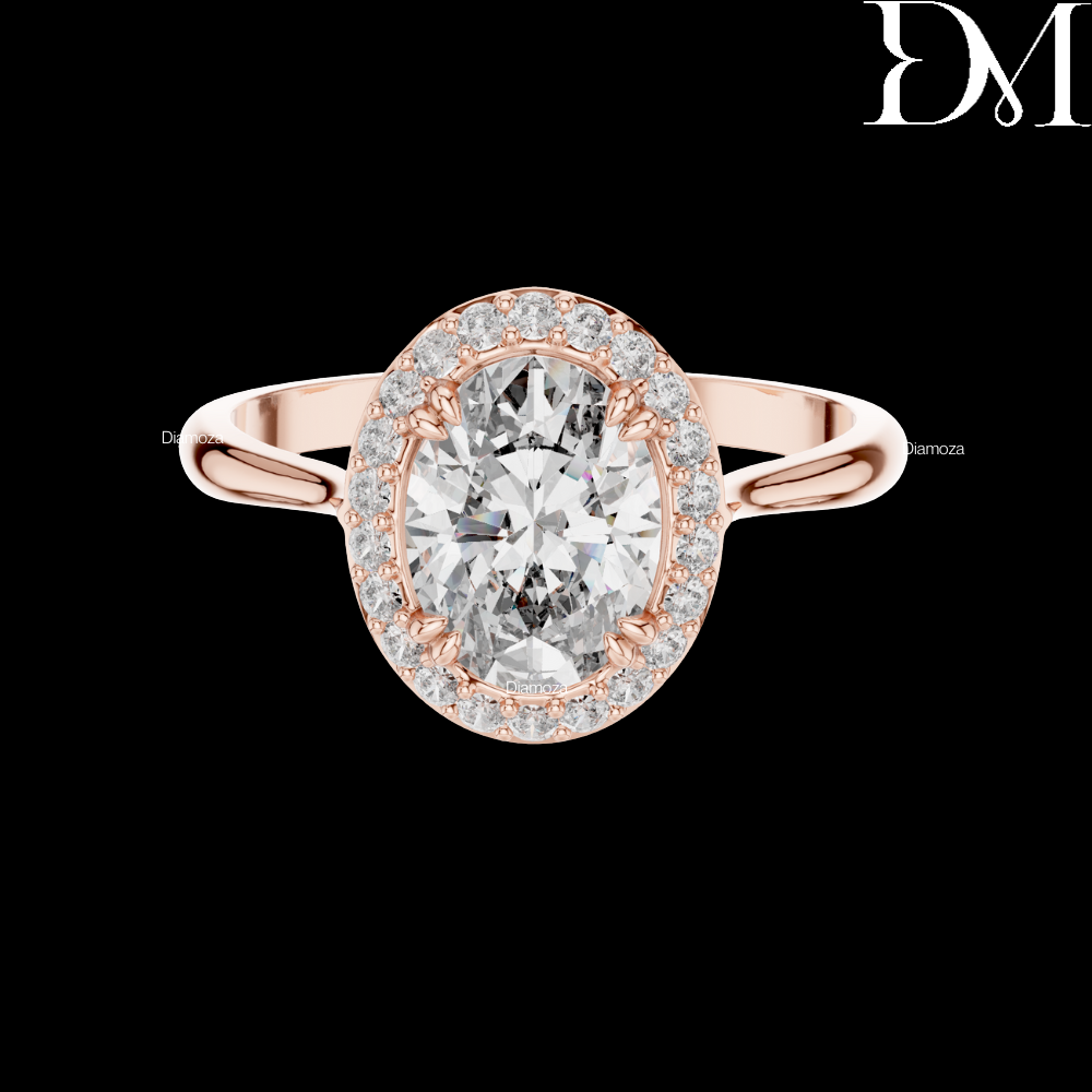 1.11 Ct Oval Cut Lab Grown Diamond Solitaire Anniversary Ring